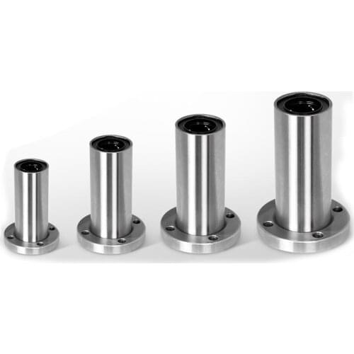 LMF6/8/10/12/13/16/20/25/30/35LUU Lengthened Circle Flange Linear Motion Bearing Ball Bushing