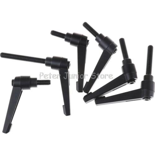 1Pcs M8 20-40mm Clamping Lever Machinery Adjustable Handle Locking External Male Thread Knob Hex Screws