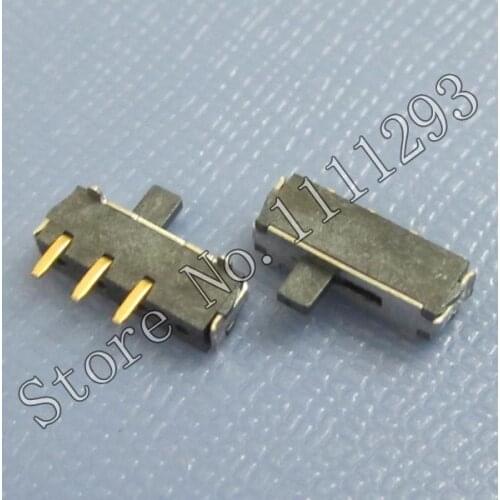 10pcs/lot Horizontal Right Slide Switch 3Pin SMD for Latop Tablet etc Bluetooth / WLAN / Power Reset Switch