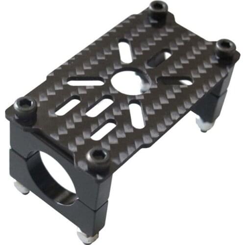 4pcs 3K carbon fiber 2212-5208 motor mount pair 16mm tube clamp helicopter aircraft four-axis
