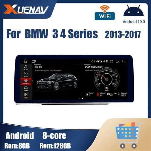 Car GPS Navigation For BMW Series 3 4 radio 2013 2014 2015 2016 2017 Car radio Multimedia HD Screen dvd Multimedia Android