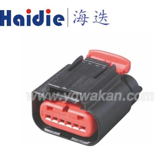 Free shipping 2sets 6pin Auto Electronic plug harness Electronic throttle sensor plug plastic connector 1438153-5