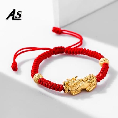 Asingeloo Natural Stone Black 14mm Beads Obsidian Pixiu Bracelet For women with Lucky Brave Charms Attract Wealth Good Luck