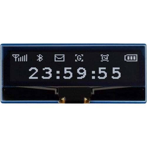 2.23" OLED Display Module for Raspberry Pi Pico, Comes with Raspberry Pi Pico C/C++ and MicroPython Demo