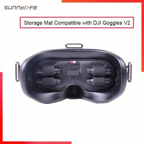 FPV Goggles v2 Storage Mat Compatible with DJI Goggles V2 Accessories for DJI FPV Goggles v2 Antenna and SD Card Storage