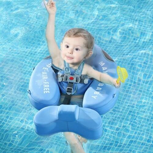 Baby Shark Swim Float with Canopy, Non-Inflatable Solid Baby Float, Infant Swim Float for Boys and Girls Infant/Baby/Toddle
