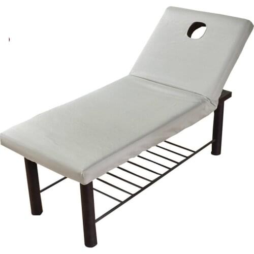 Soft Bed Sheet Beauty Salon Massage Sheet Body SPA Treatment Relaxation Table Bed Cover Sheet With Face Breath Hole