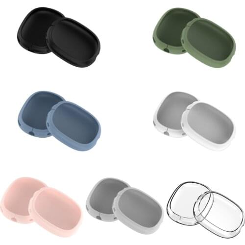 Soft Silicone Cover Earphone Protector Sleeve Case for airpods max Headphones