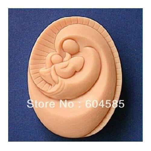New Character abstract Craft Art Silicone Soap mold Craft Molds DIY Handmade soap molds