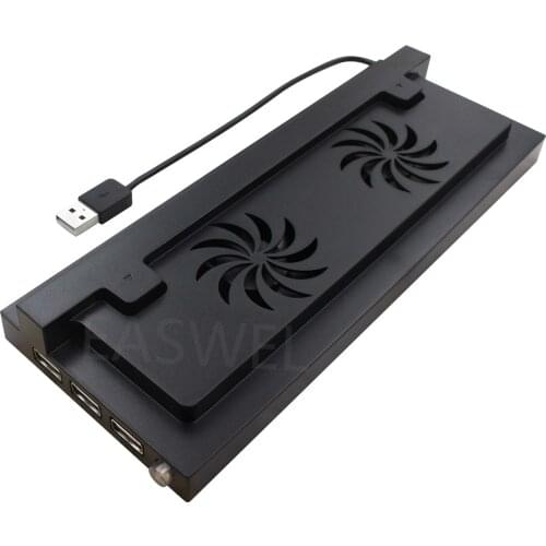Cooling Fan and Stand for XBOX ONE S External USB Ports Desktop Mount