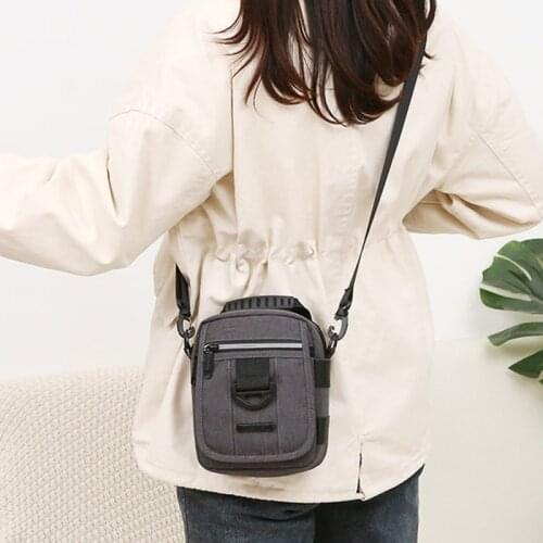 Unisex Shoulder Bag Women Mens Messenger Bag Business Casual Bag Nylon Diagonal Small Backpack Crossbody Bags Cell Phone Bags
