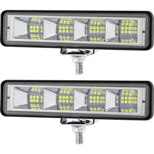 LED Bar Flood Light LED Work Light White Driving Lamp Portable Modified Lamp For Emergency Car Repairing Car SUV Boat Bar Truck