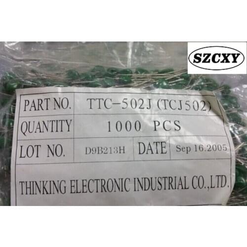 Thermistor TTC-502J 5KR NTC TTC-502 5K