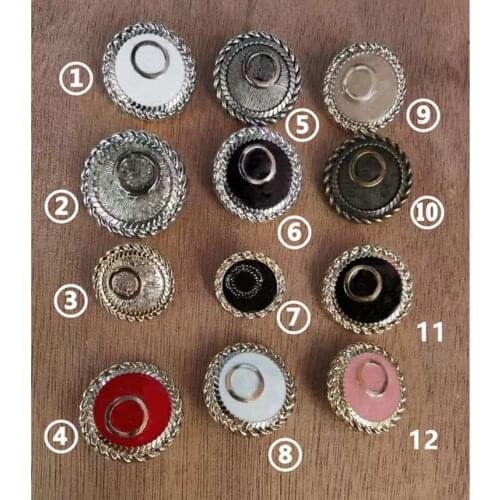 High-quality metal buttons golden and silver not rusty 10 pieces a lot buttons zipper pull also available10 pieces a pack