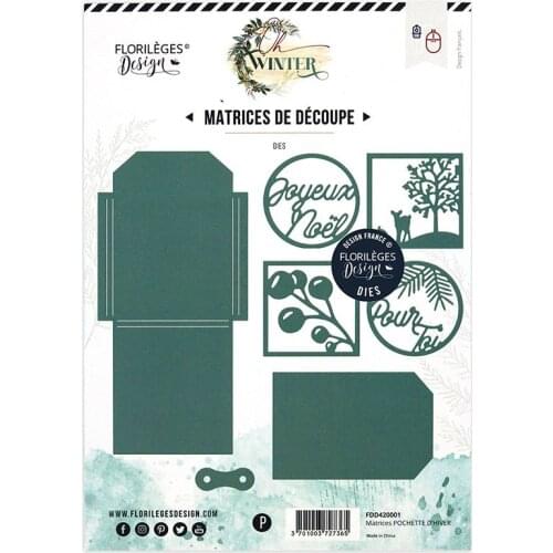 2021 AliliArts Metal Cutting Dies Winter pouch diy Scrapbooking Photo Album Decorative Embossing PaperCard Crafts Die