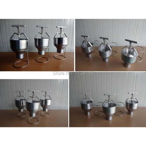 Free shipping Hand operate Stainless steel doughnut making machine;Cake Donut Cutter Maker