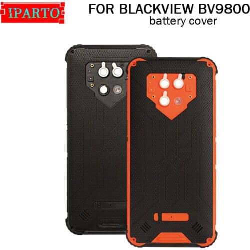 BLACKVIEW BV9800 Battery Cover Replacement 100% Original New Durable Back Case Mobile Phone Accessory for BLACKVIEW BV9800
