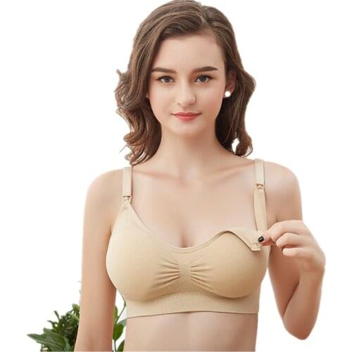 BreastFeeding super elastic soft Maternity bra Pregnant soutien gorge allaitement wire-free Nursing Bras pregnant underwear