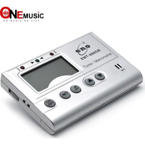 ENO EMT-888GB Chromatic Metro Tuner for Guitar Bass White