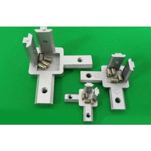 European standard profile fittings 2020/3030/4040L three-dimensional connector Right angle connector hidden bracket