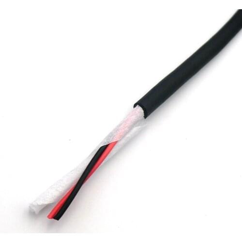 Flexible Control Wire 2 Core 0.14,0.2,0.3mm² 100m with Tinned Pure Oxygen Free Copper (26,24,22AWG)