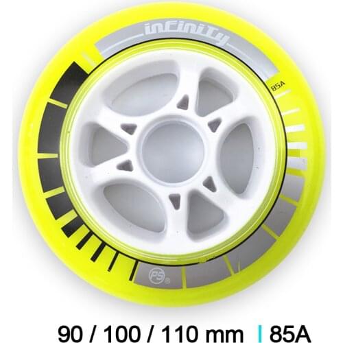 Power slide PS Infinity speed skating wheels 8 Pcs/lot high response roller skates speeding racing wheel 90mm 100mm 110mm