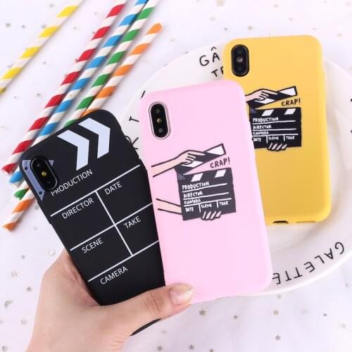 Cool Movie Pallets Crap Matte Soft Candy Phone Case Cover Coque Funda For iPhone 12 11 Pro Max 7plus 7 6 6S 8 8plus X XS Max