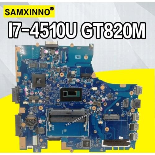 PU551LD Laptop motherboard For Asus PRO551L PU551LD PU551LA PU551L P551L Mainboard test ok REV2.0 I7-4510U GT820M