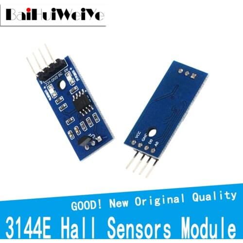 10pcs 3144E Hall Sensors Module Hall Switch Speed Magnetic Swiches Speed Counting Sensor Module For Arduino Smart Car