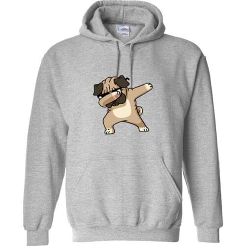 3d dog Printing Mens Hoodies and Sweatshirts Men Hooded Black White Sweetheart Clothing
