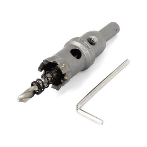 Carbide Tipped 3 Flat Shank 7/8" Hole Saw Alloy Cutter