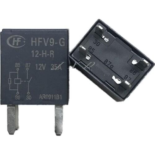 HOT NEW Oil pump air conditioning 12V relay HFV9-G-12H-R HFV9 G 12H R HFV9G12HR 12HR 12VDC DC12V 12V 35A 4PIN