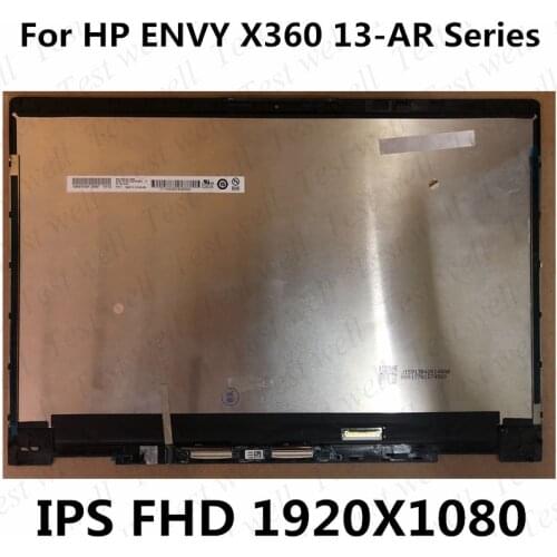 Original 13.3 Inch Laptop 1920*1080 IPS FHD 13-AR Assembly For HP ENVY X360 13-AR M133NVF3 R2 B133HAN05.7 LCD Panel Touch Screen