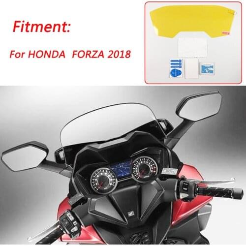 FORZA 2018 100% Brand New Cluster Scratch Protection Film Blu-ray Speedometer Guard for Honda 2018 FORZA 300