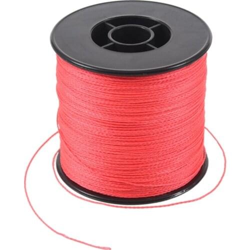 500M 100LB 0.5mm Super Strong Braided Fishing Line PE 4 Strands Color:Red