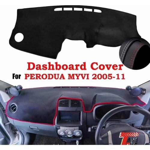 TAIJS Factory Sport Classic Leather Car Dashboard Cover For PERODUA MYVI 2005 2006 2007 2008 2009 2010 2011 Right hand drive