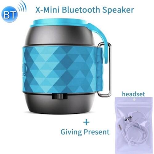 X-Mini Bluetooth Speaker Portable Outdoor Supports NFC Function Subwoof Speaker Player Mini Bluetooth Speaker with Keychain