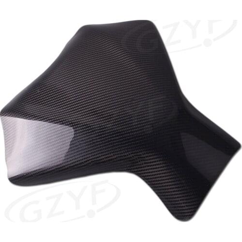 Motorcycle Fuel Gas Tank Cover Protector For Kawasaki Z1000 Z 1000 2007 2008 2009 Carbon Fibre Parts Accessories