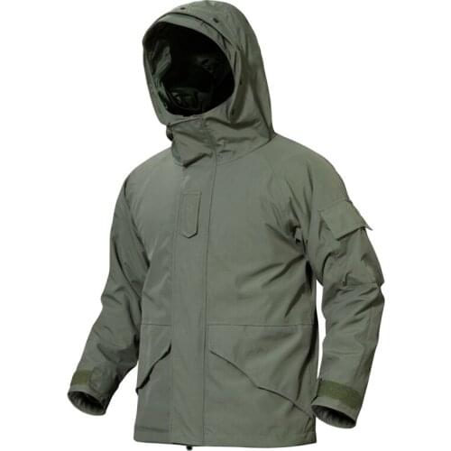 Winter Military Bomber Thick Jackets Men Waterproof Windproof Coat Army Thermal Fleece Clothes liner Detachable Hooded Overcoat