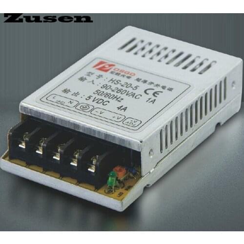Zusen High Quality HS-20W-12V 2A small-scale Very Slim Switch Power supply ce and rosh