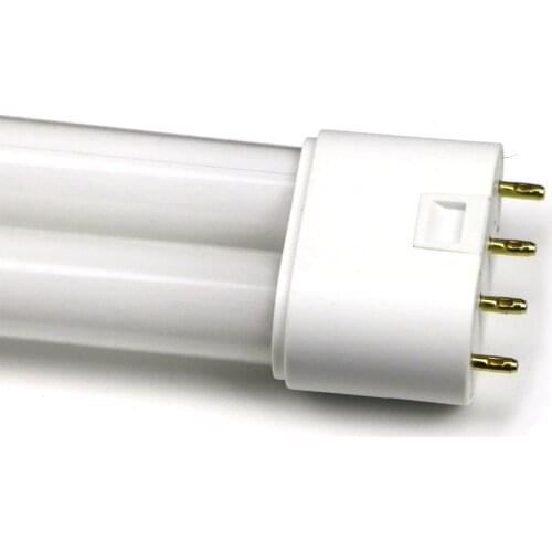2-pack CFL Compact Fluorescent Linear Twin-Tube Light Flat 4-Pin 2G11 Base H-shape white warm White YDW available