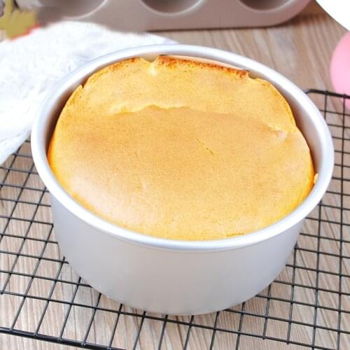 4/6/8/10/12 Inch Cake Mold Aluminium Alloy Round DIY Cakes Pastry Mould Baking Tin Pan Removable Bottom Kitchen Tool