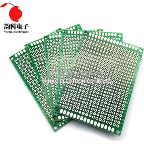 5pcs 5x7cm 5*7 Double Side Prototype PCB diy Universal Printed Circuit Board