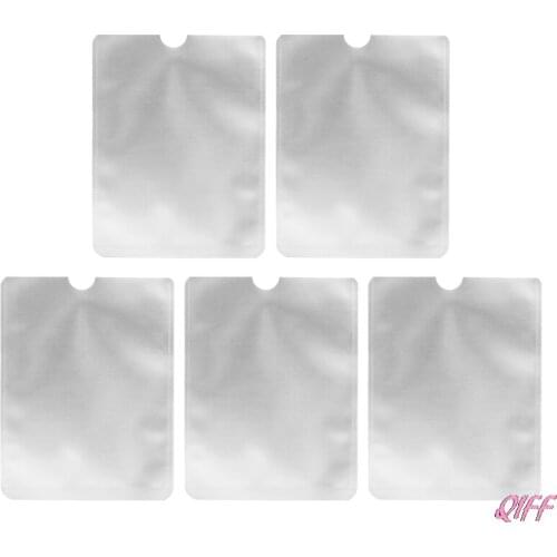 5Pcs/Lot Passport Secure Sleeve Holder Anti Scan RFID Blocking Protector Cover