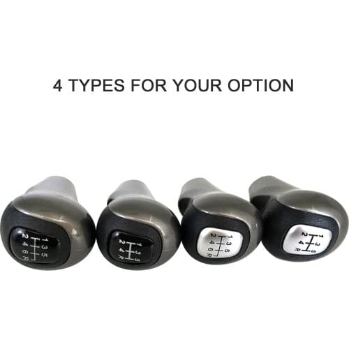 5 Speed 6 Speed Car Gear Stick Gear Shift Knob Sliver Gearbox Shift Knob Interior Parts Replacement for Honda Civic 2006-2011