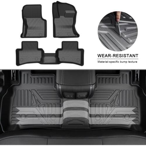 Car Floor Mats For Land Rover Range Rover Velar 2018-2020 TPE Foot Pad Rubber Carpets Auto Automobile Interior Accessories