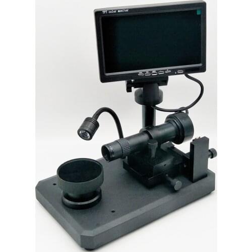 Digital Industry Video Microscope Camera Diamond Inscription Viewer with 7" LCD Screen GlA certificate observer waist code