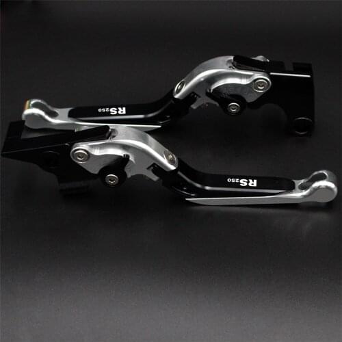 CNC Adjustable Folding Motorcycle Brake Clutch Levers For Aprilia RS250 RS 250 1998 1999 2000 2001 2002 2003