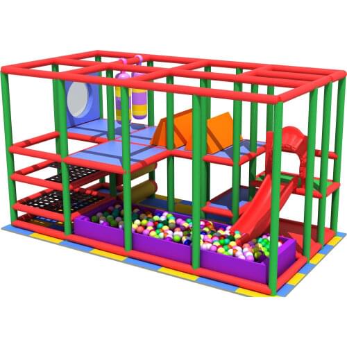 Eco-friendly Soft Indoor Playground for Toddler CE Certificated Nursery Indoor Play Equipment HZ-0220