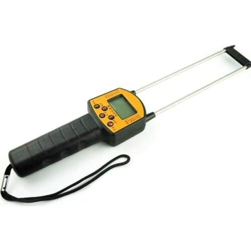Grain Moisture Meter LCD Digital Display Smart Sensor with Probe for Corn Wheat Rice Bean Wheat Flour Fodder Rapeseed Seed
